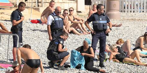 French Burkini Ban Goes Into Effect As Police Force Woman To Disrobe At