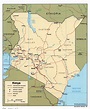 Large Detailed Political And Administrative Map Of Kenya With All ...