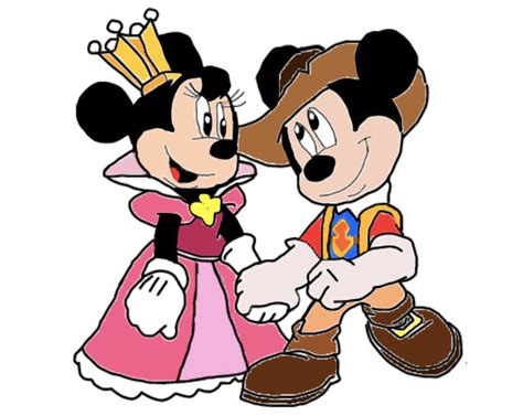 Musketeer Mickey And Princess Minnie By Babylambcartoons On Deviantart