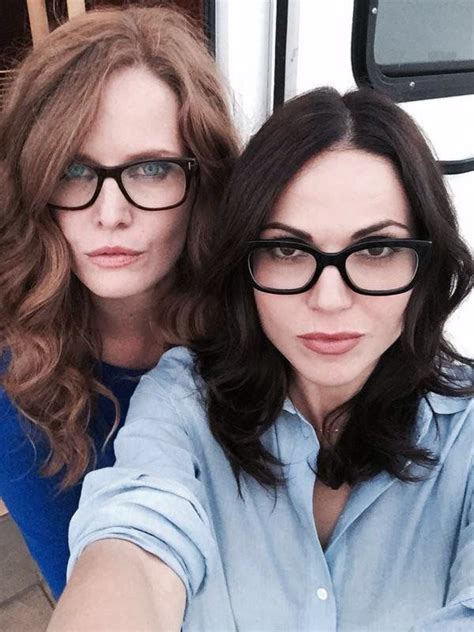 Rebecca Mader And Lana Parrilla Once Upon A Time Ouat Celebrities