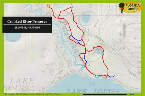Crooked River Preserve Hiking Biking Paddling Florida Hikes