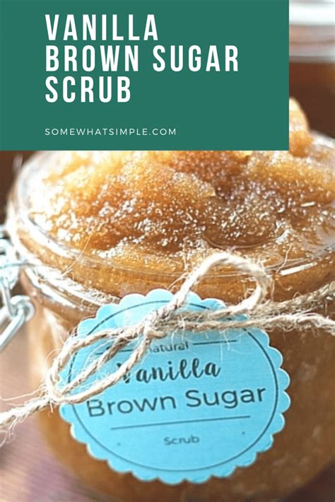 Vanilla Brown Sugar Scrub Somewhat Simple Com