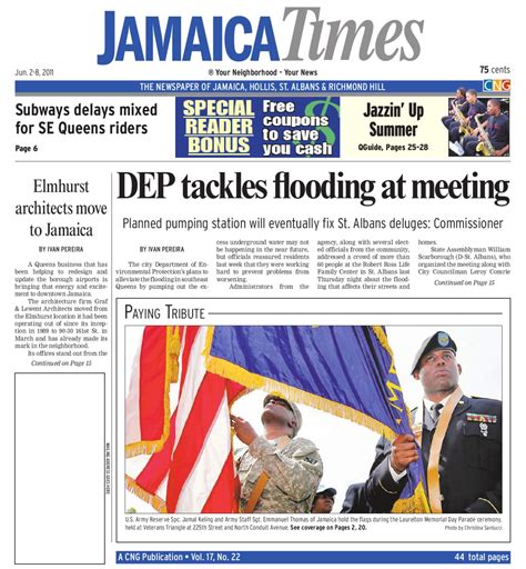 Jamaica Times 6 2 11 By Cng Community Newspaper Group A News Corporation Company Issuu