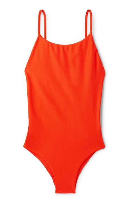 Venus Swimsuit Orange Swimwear Weekday