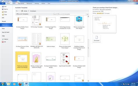 Templates In Microsoft Office 2007 And 2010 ~ Microsoft Office Support