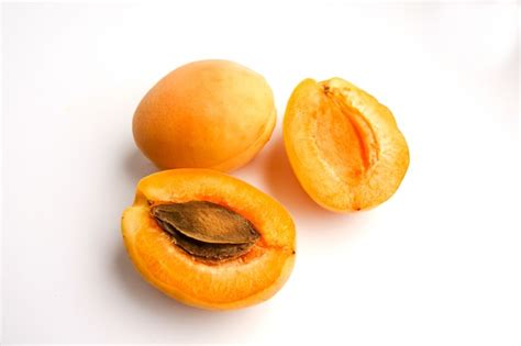 Premium Photo Isolated Apricots Fresh Whole Apricot Fruit With Leaf