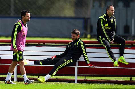 Sergio Ramos Photos Photos Spain Training And Press Conference 2014