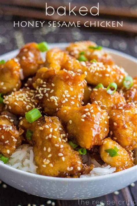 Baked Honey Sesame Chicken The Recipe Critic