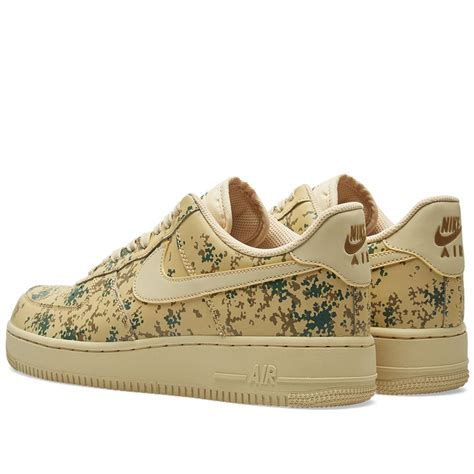 Did you scroll all this way to get facts about beige air force ones? Nike Air Force 1 '07 LV8 Camo Team Gold & Golden Beige | END.