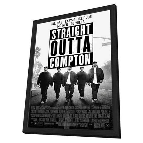 Straight Outta Compton 2015 27x40 Framed Movie Poster