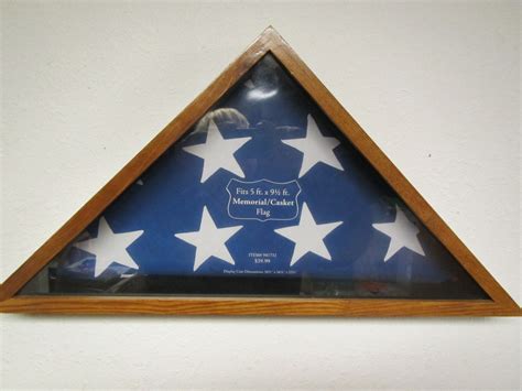 American Flag Display Case Fits 5ft By 9 12 Ft Memorial