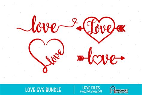 Love Svg Bundle Love Svg Vector Files