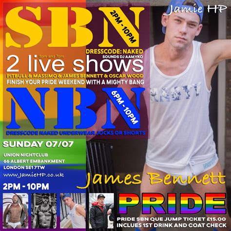 Jamie Hp Events On Twitter Huge Pride Party This Sunday At Sbn