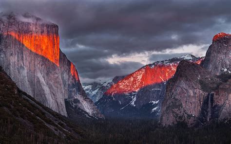 Tunnel View Yosemite 5k Mac Wallpaper Download Allmacwallpaper