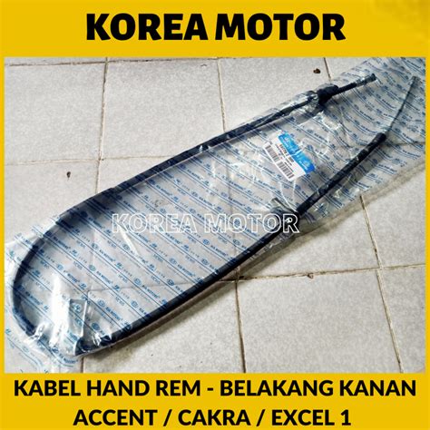 Jual Kabel Hand Rem Hyundai Accent Cakra Excel 1 Belakang Kanan Kabel