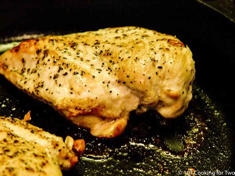 If you don't have a thermometer, an easy visual clue is that all the juices. Pan Seared Oven Baked Chicken Breast | 101 Cooking For Two