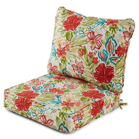 greendale home fashions 2 piece breeze deep seat patio chair cushion in the patio furniture