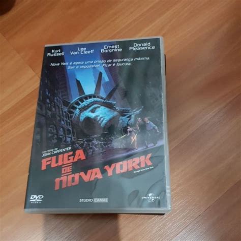 Dvd Original Fuga De Nova York Dublado Shopee Brasil