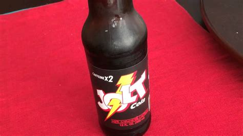 The bus jolted its passengers as it went down the rocky road. Jolt Cola Review - YouTube