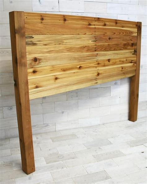 Reclaimed Wood Headboard With Posts All Bed Sizes Remilled Horizon