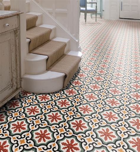 Pin By Kath Scully On Flooring Patterned Floor Tiles Kitchen Floor