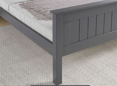 Limelight Taurus 3ft Single Dark Grey Wooden Bed Frame By Limelight Beds