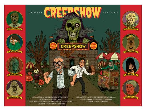Más De 80 Posters Y Fan Art De La Saga Creepshow 1982 De George A
