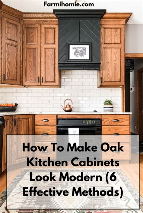How To Make An Old Oak Kitchen Look Modern Kitchen Cabinet Ideas