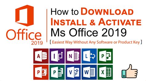 How To Download Install Activate Microsoft Office 2019
