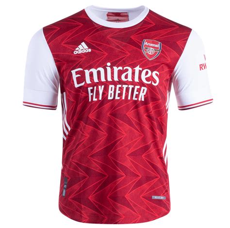 Official arsenal football kit for the premier league and europa league campaigns. Arsenal FC 20/21 Authentic Home Kit by adidas