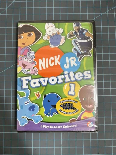 Nick Jr Favorites Vol Dvd Dora Blue S Clues Brand New Picclick