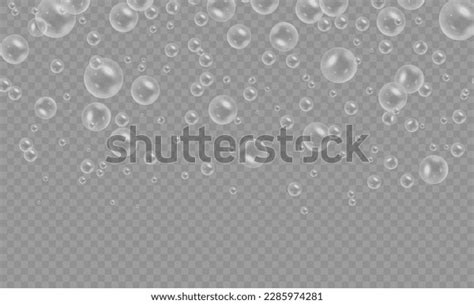 Realistic Soap Foam Bubbles Isolated On Stock Vector Royalty Free 2285974281 Shutterstock