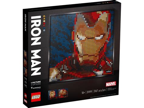 Lego Art 31199 Iron Man Marvel Studios Vendiloshop