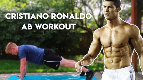 Cristiano Ronaldos Ab Workout At Home Youtube
