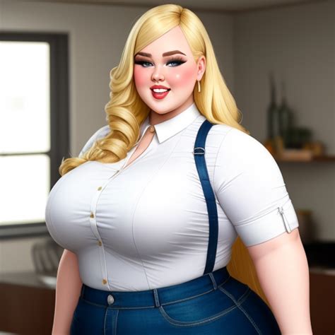 Ai Image Upscaler Ssbbw Blonde