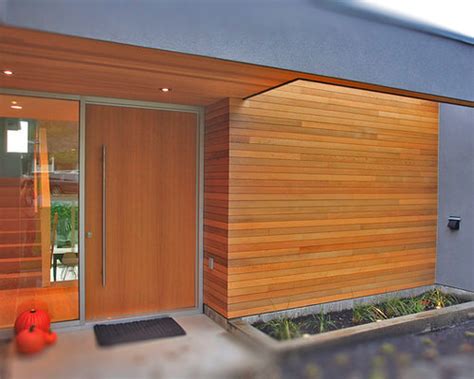 Modern Cedar Siding Home Design Ideas Pictures Remodel And Decor