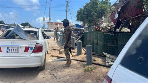 At Least 9 Dead After Car Bomb Gun Attack Target Hotel In Somalias