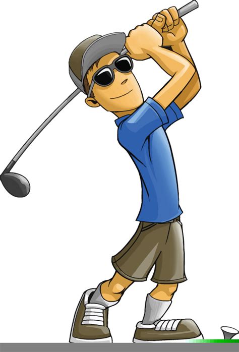 Animated Clipart Golfer Free Images At Clker Com Vector Clip Art Online Royalty Free