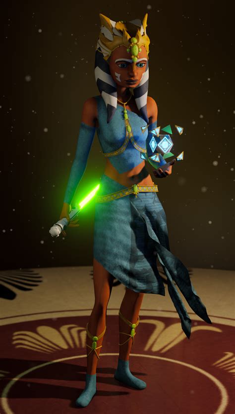 Jordan Younie 3d Artist Ahsoka Tano Zygerrian Slave Disguise