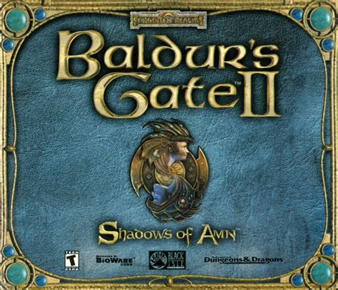 Baldurs Gate Ii Shadows Of Amn 2000 Box Cover Art Mobygames