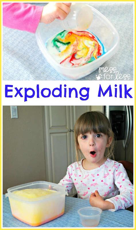 Here are 7 food experiences you should make sure you experience when traveling to japan with kids. Exploding Milk Experiment - Mess for Less
