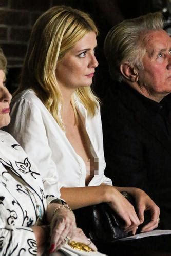 Mischa Barton Suffers A Nip Slip In Front Of Martin Sheen See His