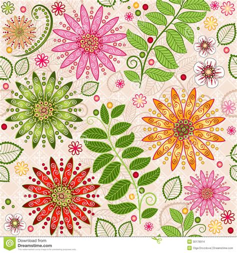 Pattern's power and toughness are equal to the number of clues on the battlefield, plus 1. Spring Colorful Seamless Floral Pattern Stock Vector ...