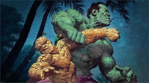 The Thing Vs Immortal Hulk