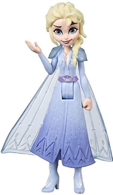 Disney Frozen 2 Frozen Adventure Collection Elsa 4 Figure Blue Dress