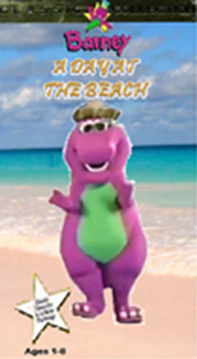Trailers From Barney A Day At The Beach 1996 Vhs Custom Time Warner