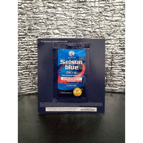 Selsun Blue 6g Anti Dandruff Shampoo Tinea Versicolor Treatment Lazada Ph