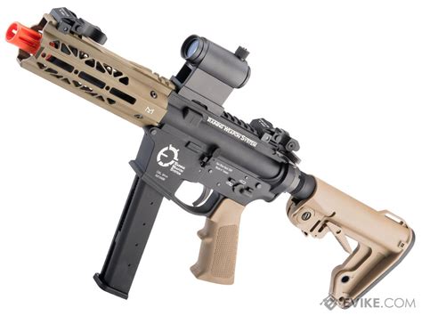 King Arms Tws 9mm Gas Blowback Airsoft Rifle Model Sbr Dark Earth