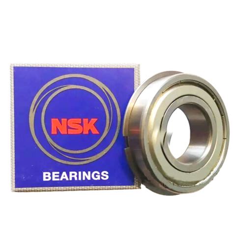 Nsk 6204 Zznr Deep Groove Bearing With Snap Ring Groove 20x47x14mm Ebay