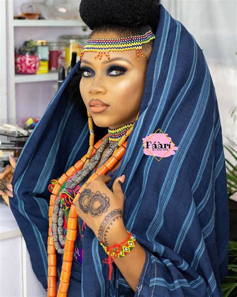 This Fulani Bridal Beauty Is The Right Serve Of Culture For Today